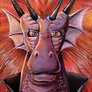 Dragonman head 2