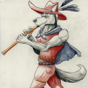 Flute player