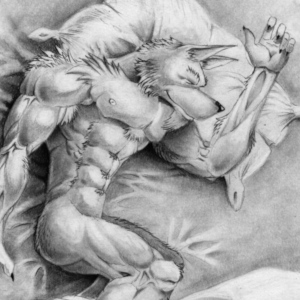 in bed